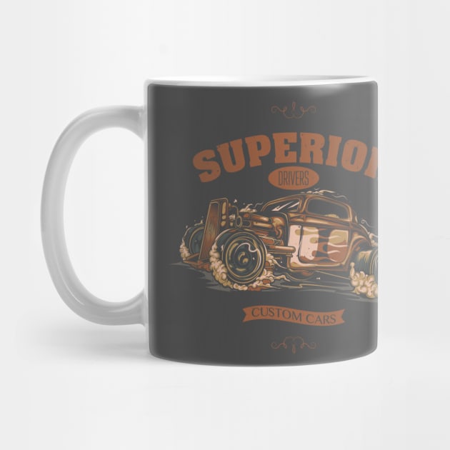 Superior Drivers Custom Cars by funkymonkeytees